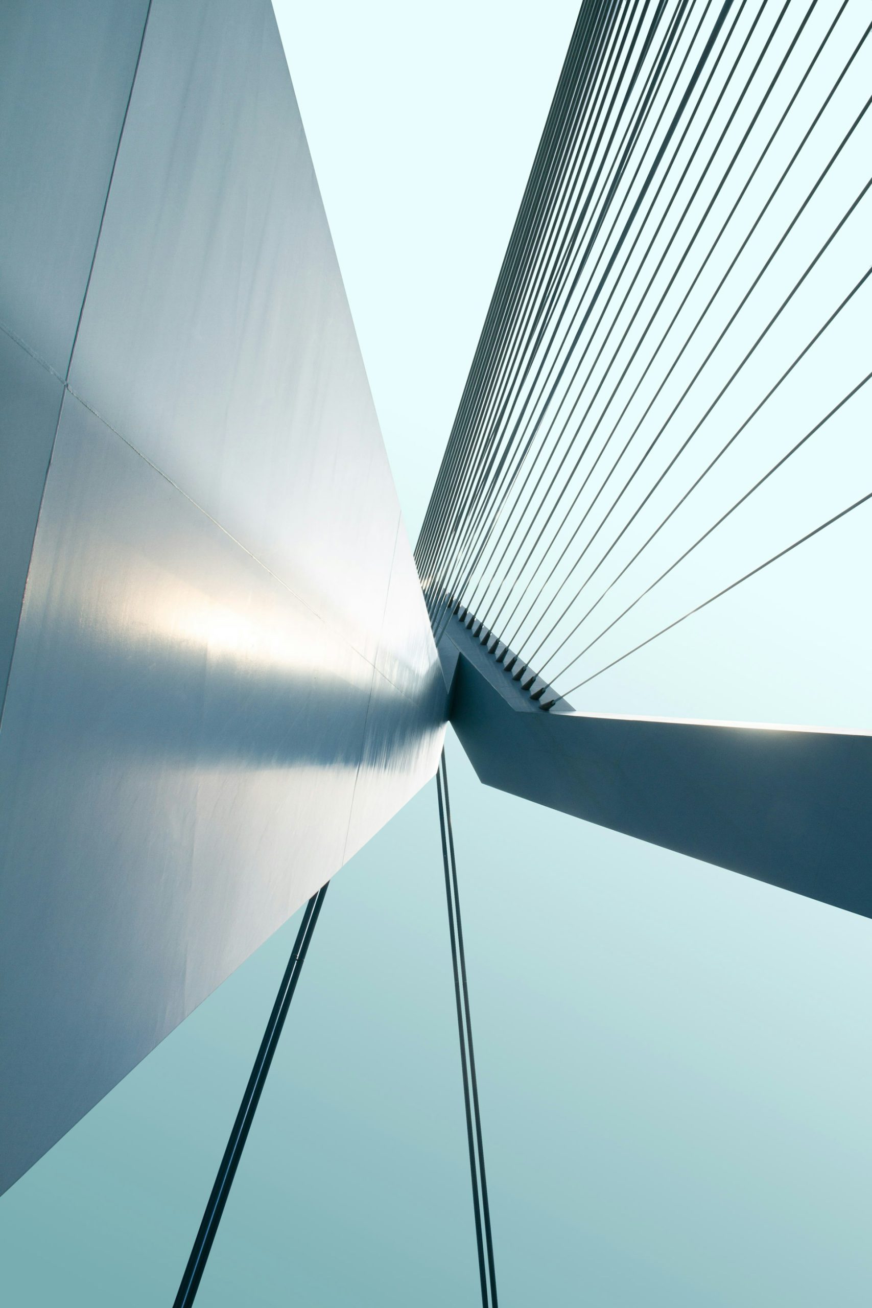 An office building of sleek modern architecture